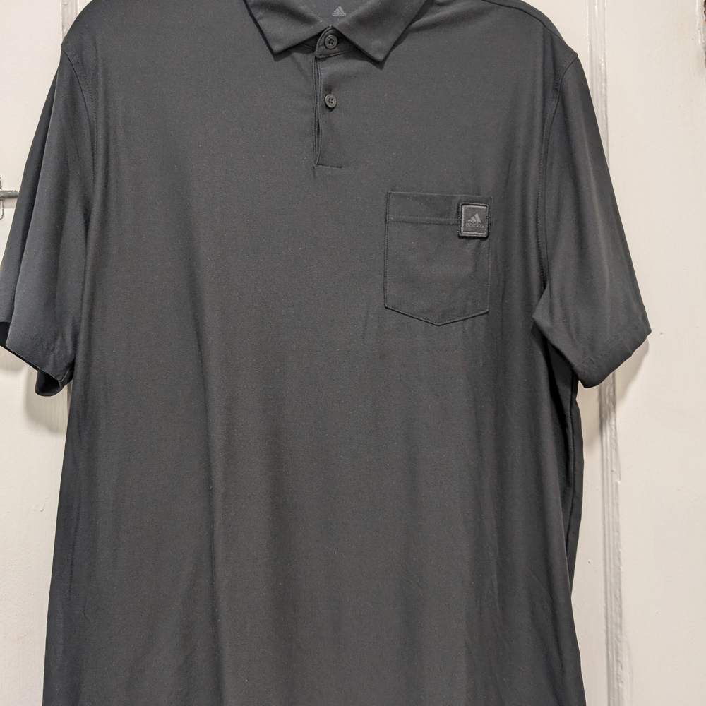 Adidas Charcoal Polo Shirt